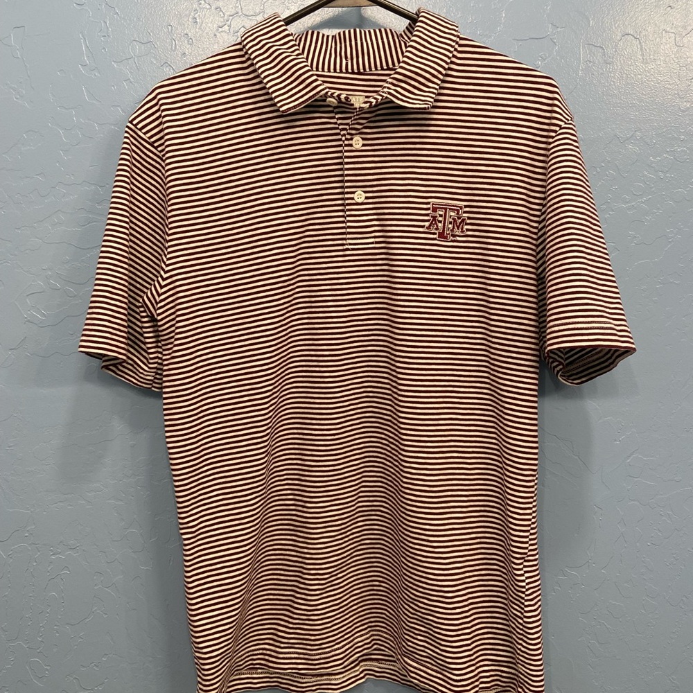 Texas A&M Collard Short sleeve shirt